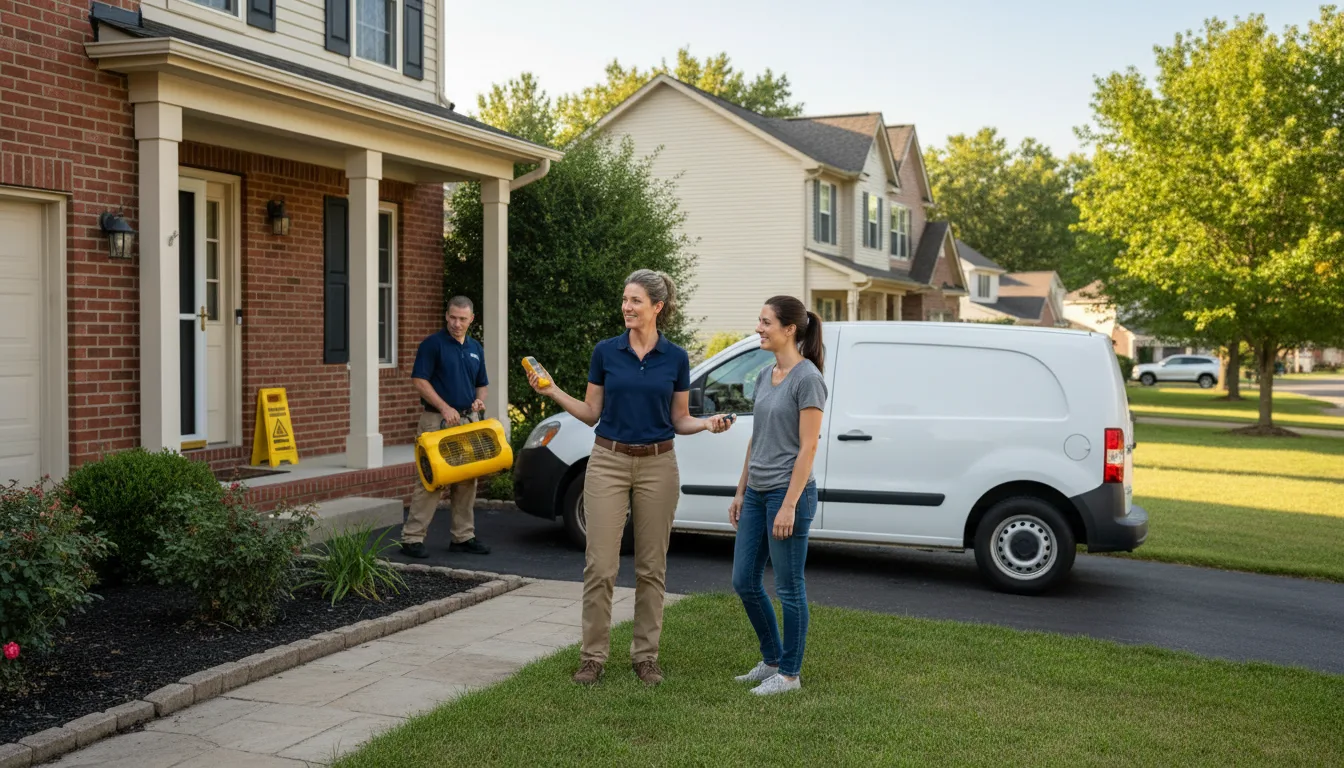 Water restoration image for Home Water Damage Repair in Tallulah Falls, GA